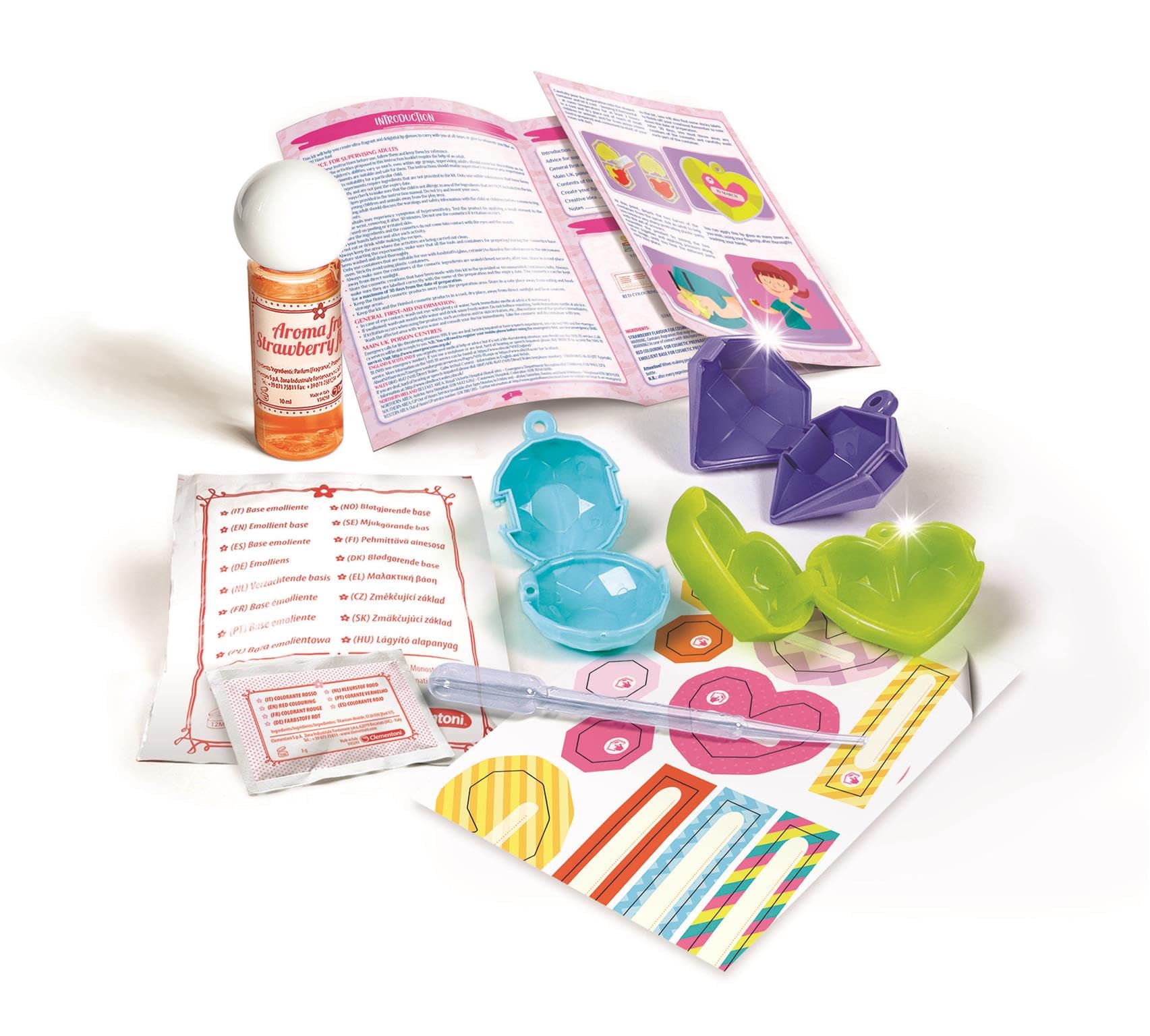 Clementoni IDEA Create Your Own Lip Balm Science Kit - Ages 8+ | Made in Italy 3