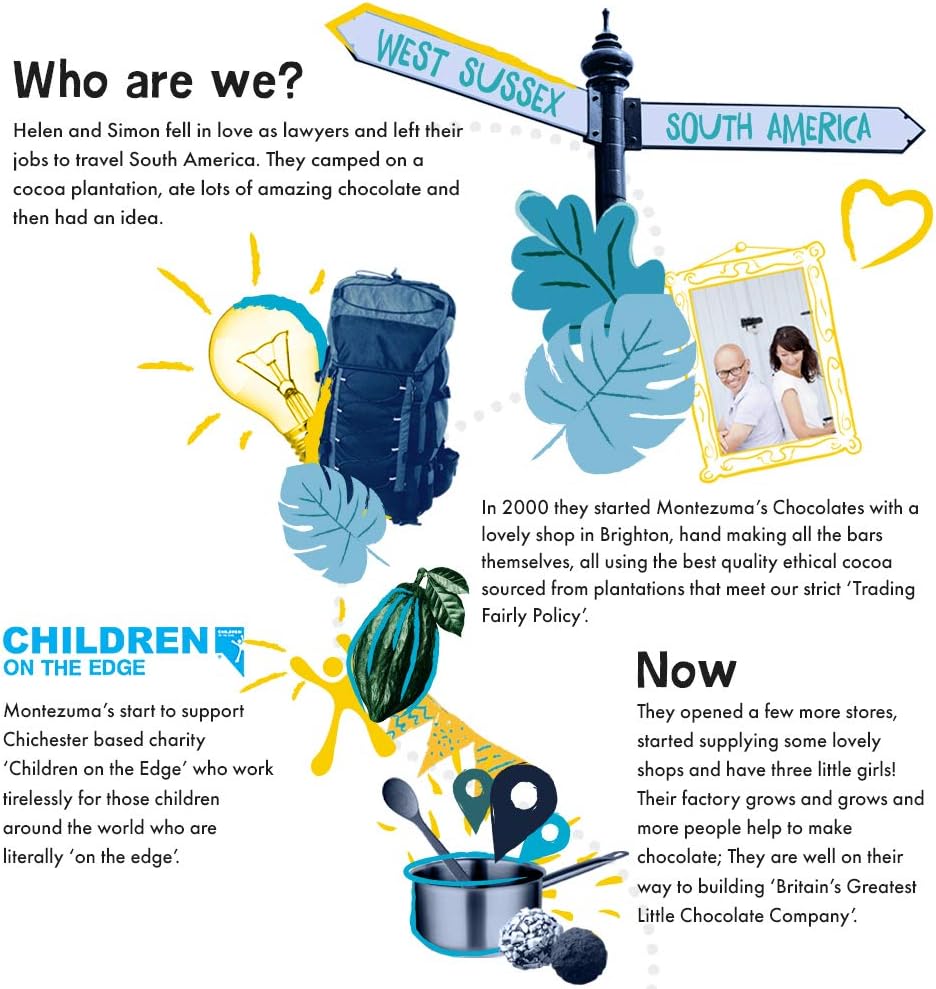 Montezuma's - Bar Library Chocolate Collection, 5 x 90g Gluten-Free Variety Pack 8