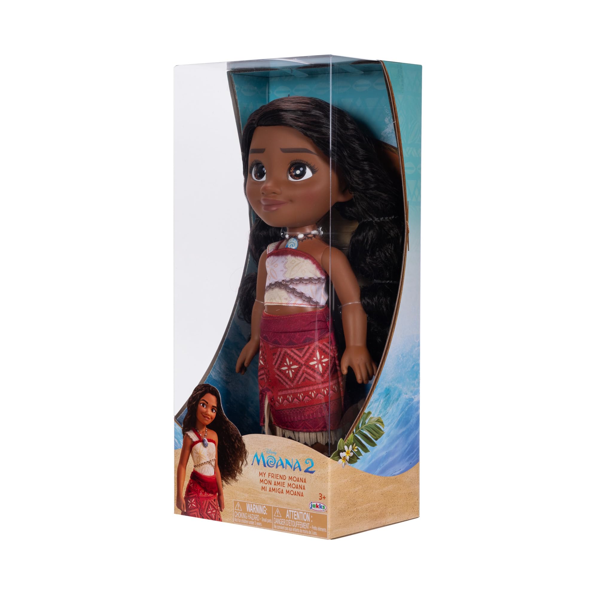Disney Moana 2 Jakks Pacific My Friend Moana Doll | 14"/36cm Tall | Ages 3+ 5