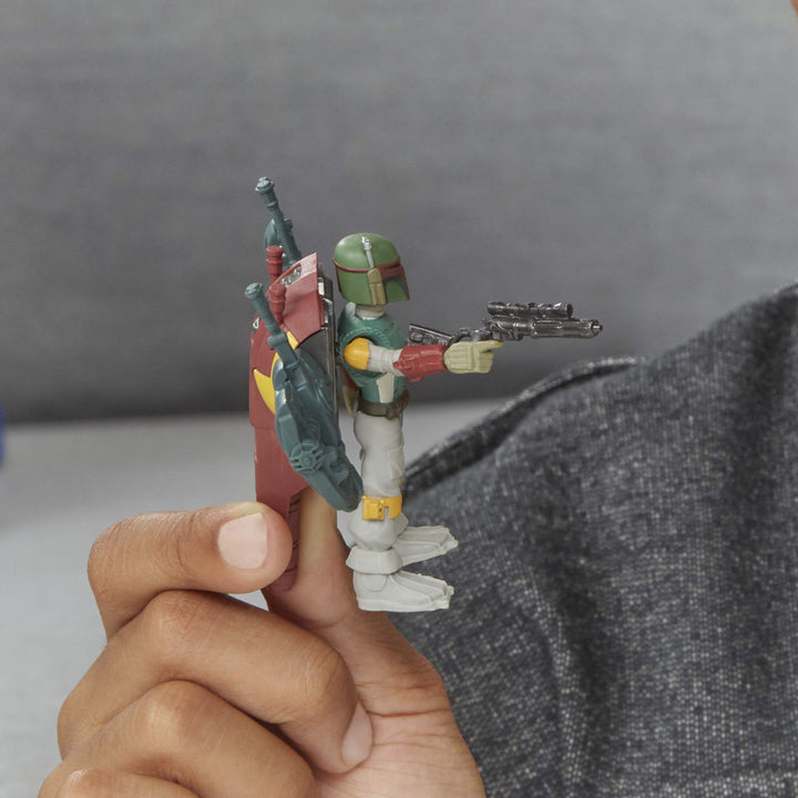 Star Wars Mission Fleet Gear Class Boba Fett Capture in the Clouds 2,5-Zoll-Skala