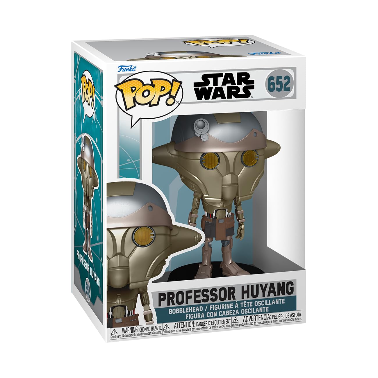 Funko Pop! Star Wars: Ahsoka - Professor Huyang Vinyl Figure (72178) 9