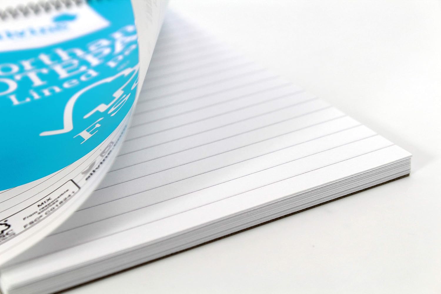 Silvine 8x5 Everyday FSC Shorthand Notebook - Ruled 8mm Feint, 160 Pages of FSC 4