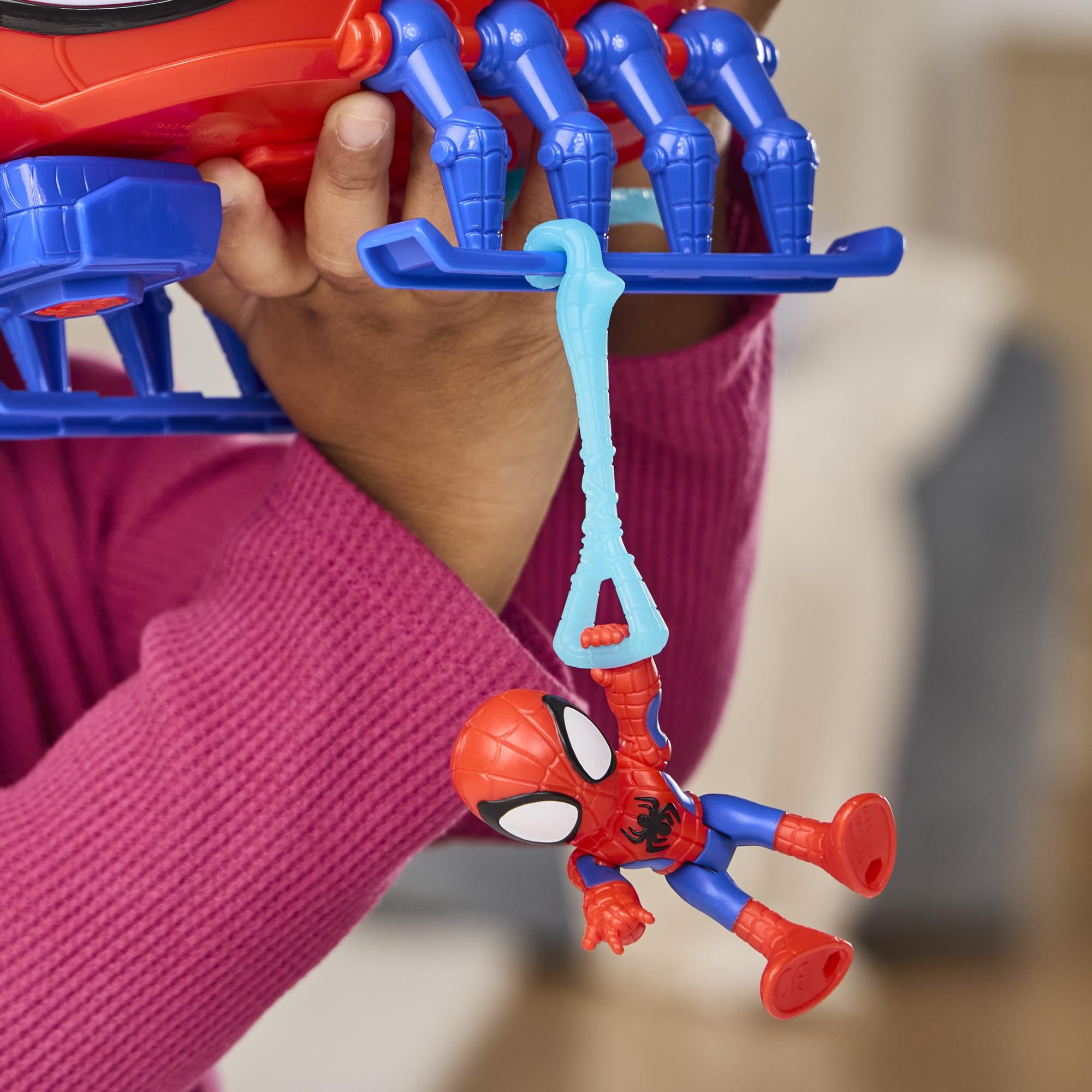 SPIDEY AND HIS AMAZING FRIENDS Team Spidey Copter with 7.6-cm Spidey Figure | Plastic | Ages 3+ 9