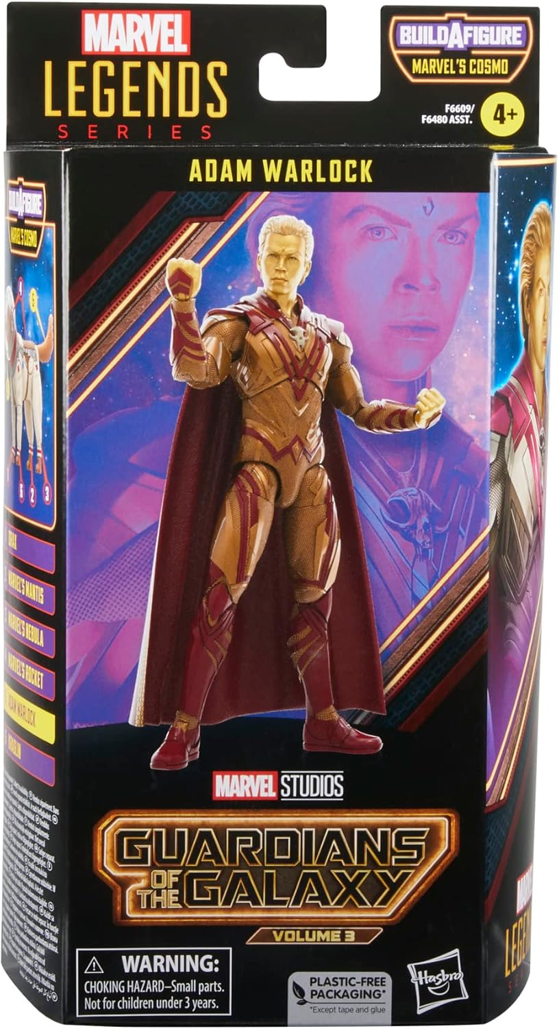 Hasbro Marvel Legends Series Guardians of the Galaxy Vol. 3 - Adam Warlock 6-Inch Action Figure (F6609)