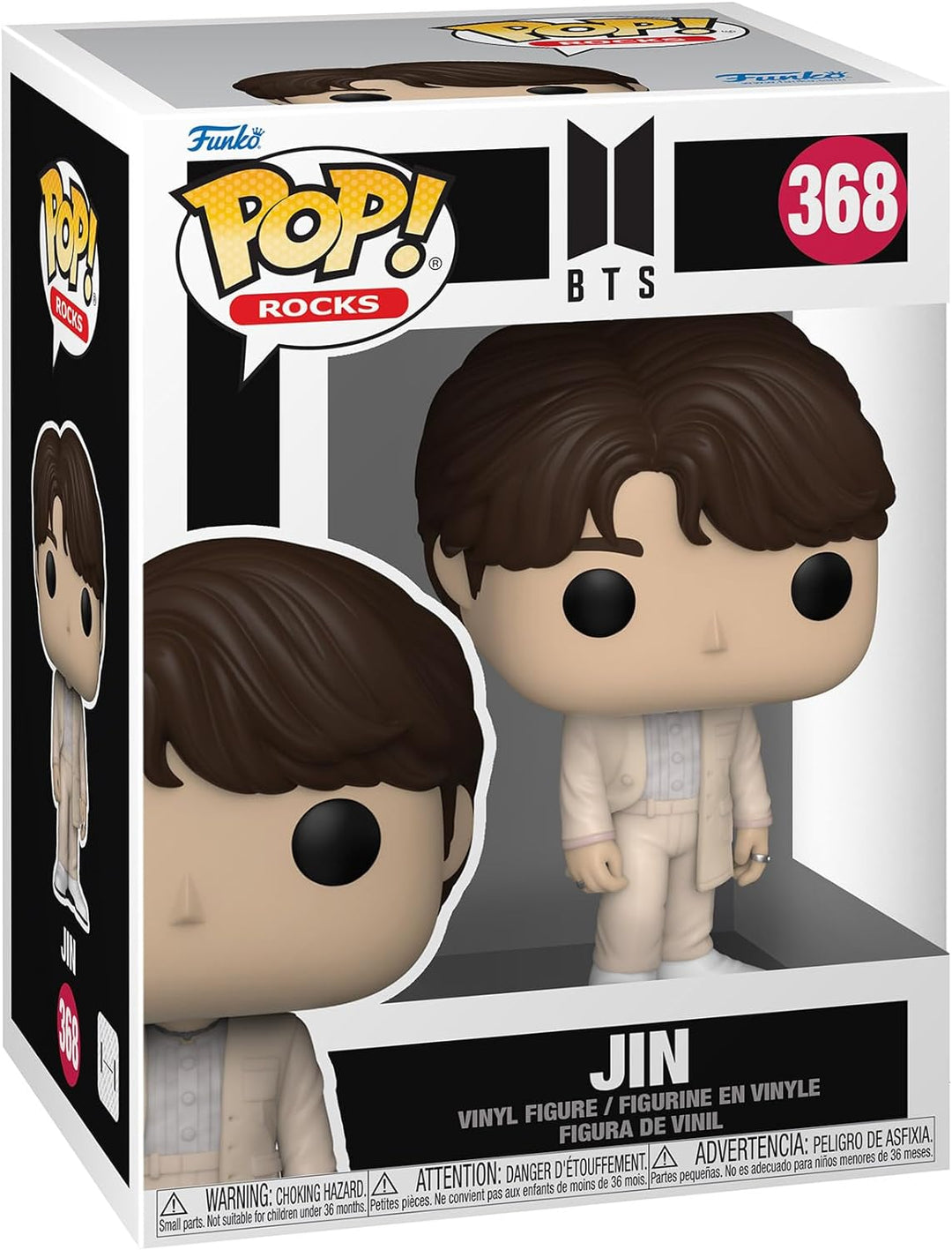 Funko Pop! Rocks BTS - Jin Vinyl Figure (Model Number: 12345)