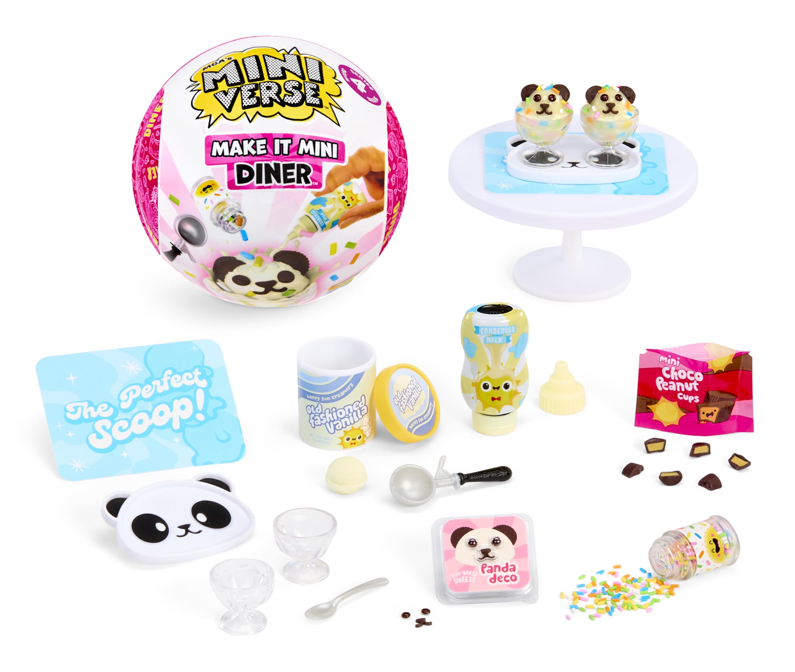 MGA's Miniverse Make It Mini Diner Series 4 Collectible DIY Resin Kit | Mini Size | Age 8+ 1