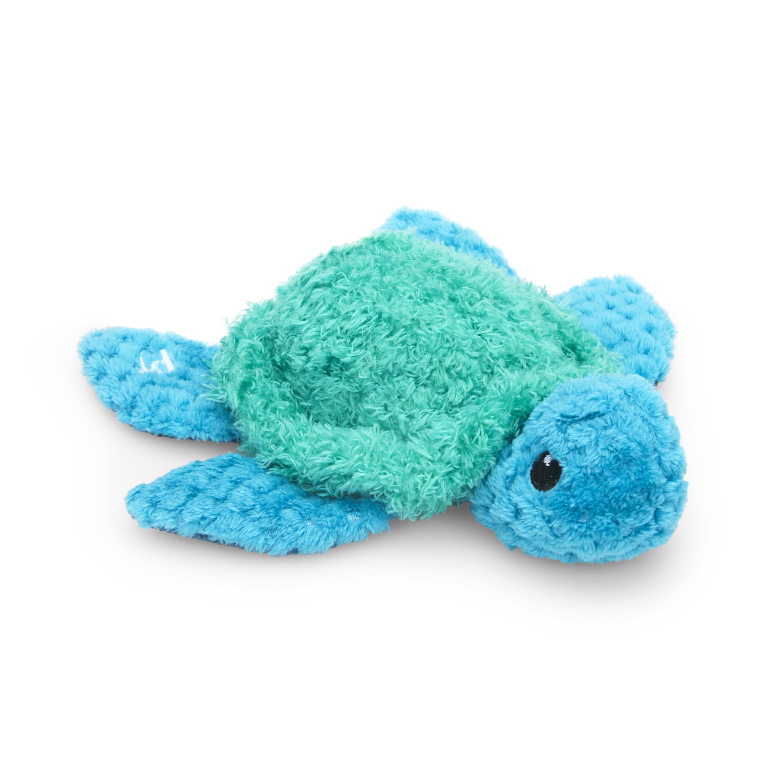 Petface Talulah Turtle Plush Dog Toy with Squeaker | Polyester | Blue/Green 1