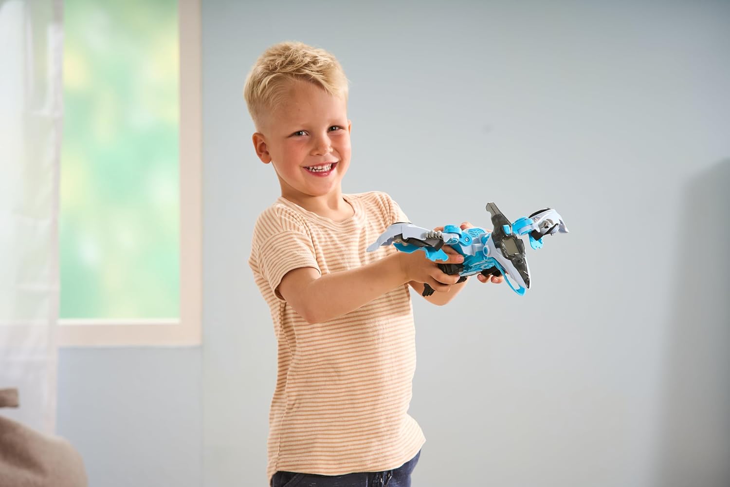 VTech Switch and Go Dinos Talon the Pterodactyl - 2-in-1 Transforming Dinosaur Toy with Lights & Sounds