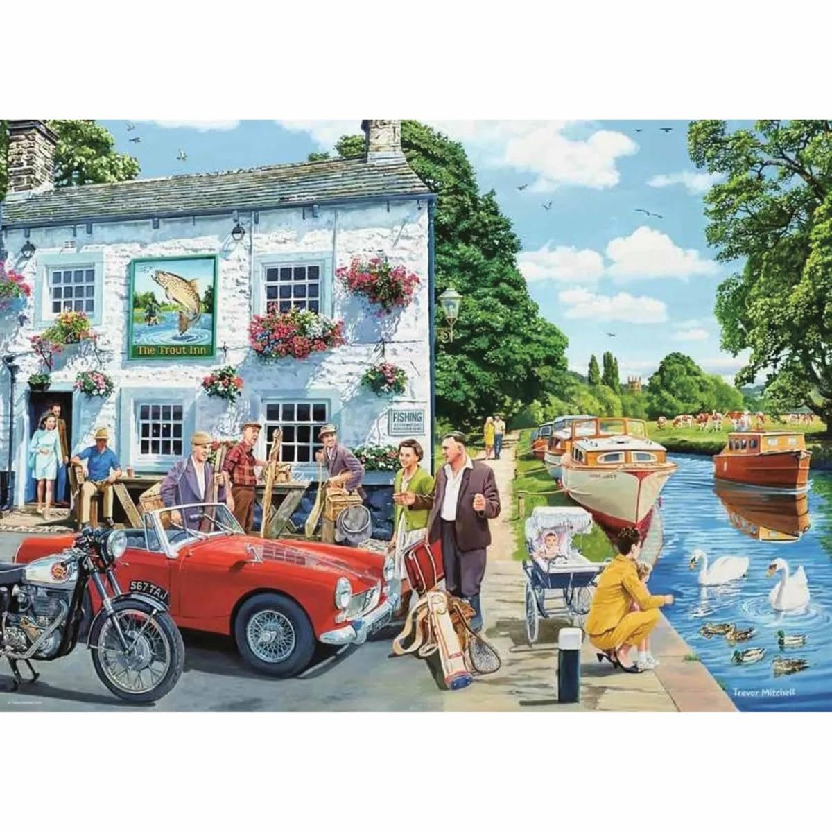 Ravensburger The One That Got Away Jigsaw Puzzle - 1000 Pieces | 70x50cm | Premium Quality 3