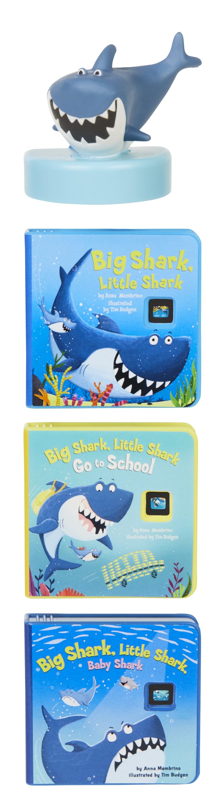 Little Tikes Story Dream Machine Story Collection - The Big Shark, Little Shark | Ages 3+ 5