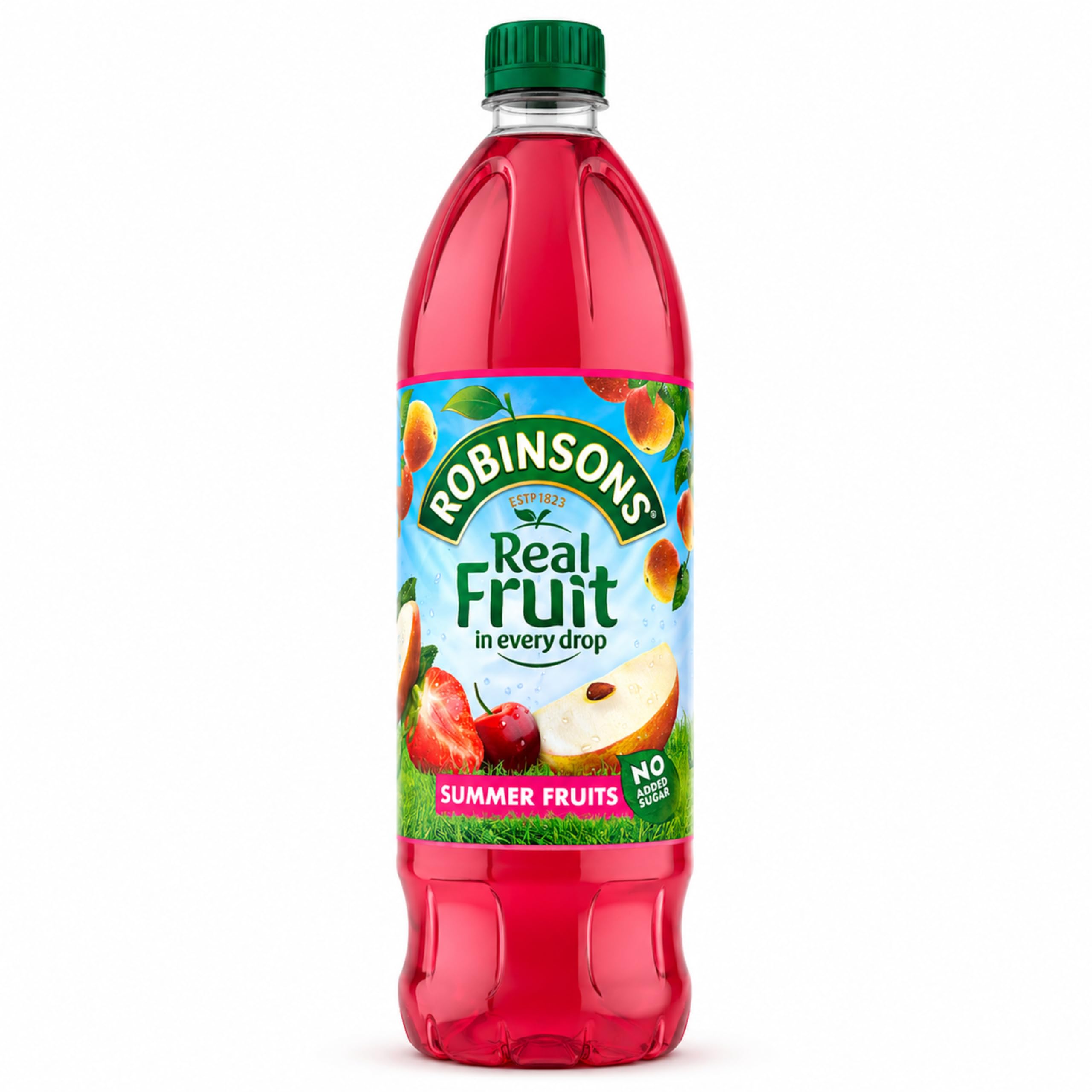 Robinsons Fruit and Barley Summer Fruits Concentrate | 1L | No Added Sugar