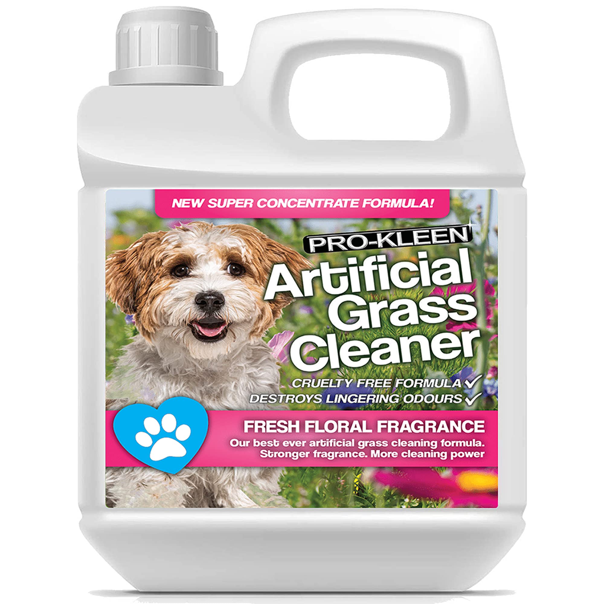 Pro-Kleen Artificial Grass Cleaner - 3-in-1 Formula, Pet Odour Eliminator, 1L 1