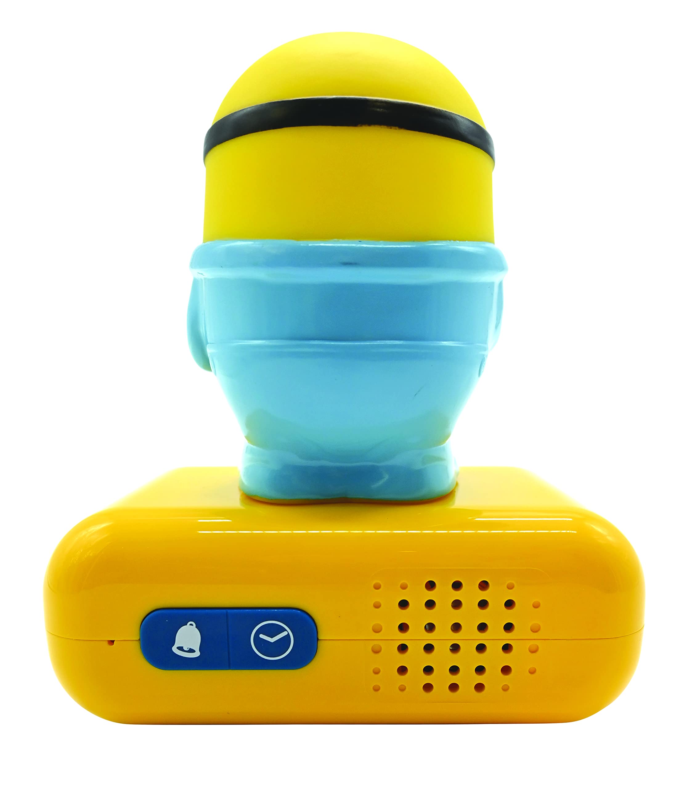 LEXIBOOK Minions Digital Alarm Clock with Night Light - Bob Light-Up Feature, Snooze & Sound Effects 4