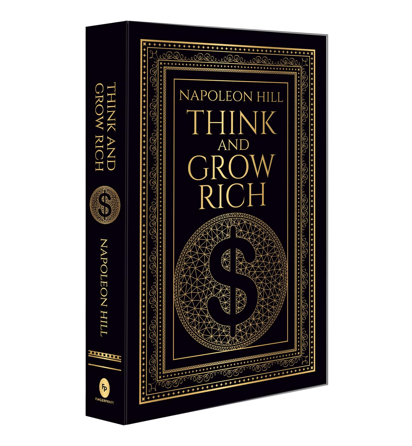 Think and Grow Rich (Deluxe Hardbound Edition) by Napoleon Hill - Personal Finance Classic | Hardcover | 336 Pages