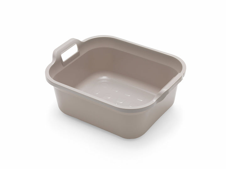 Addis Large 10L Washing Up Bowl With Handles in Light Mushroom