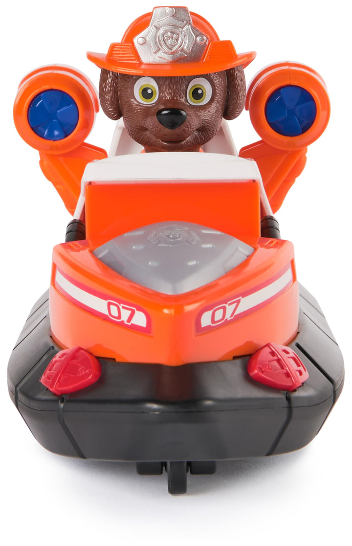 Paw Patrol Zuma Rescue Fire Boat with Action Figure & Launching Lifesaver - Kids Toy Playset for Ages 3 and Up