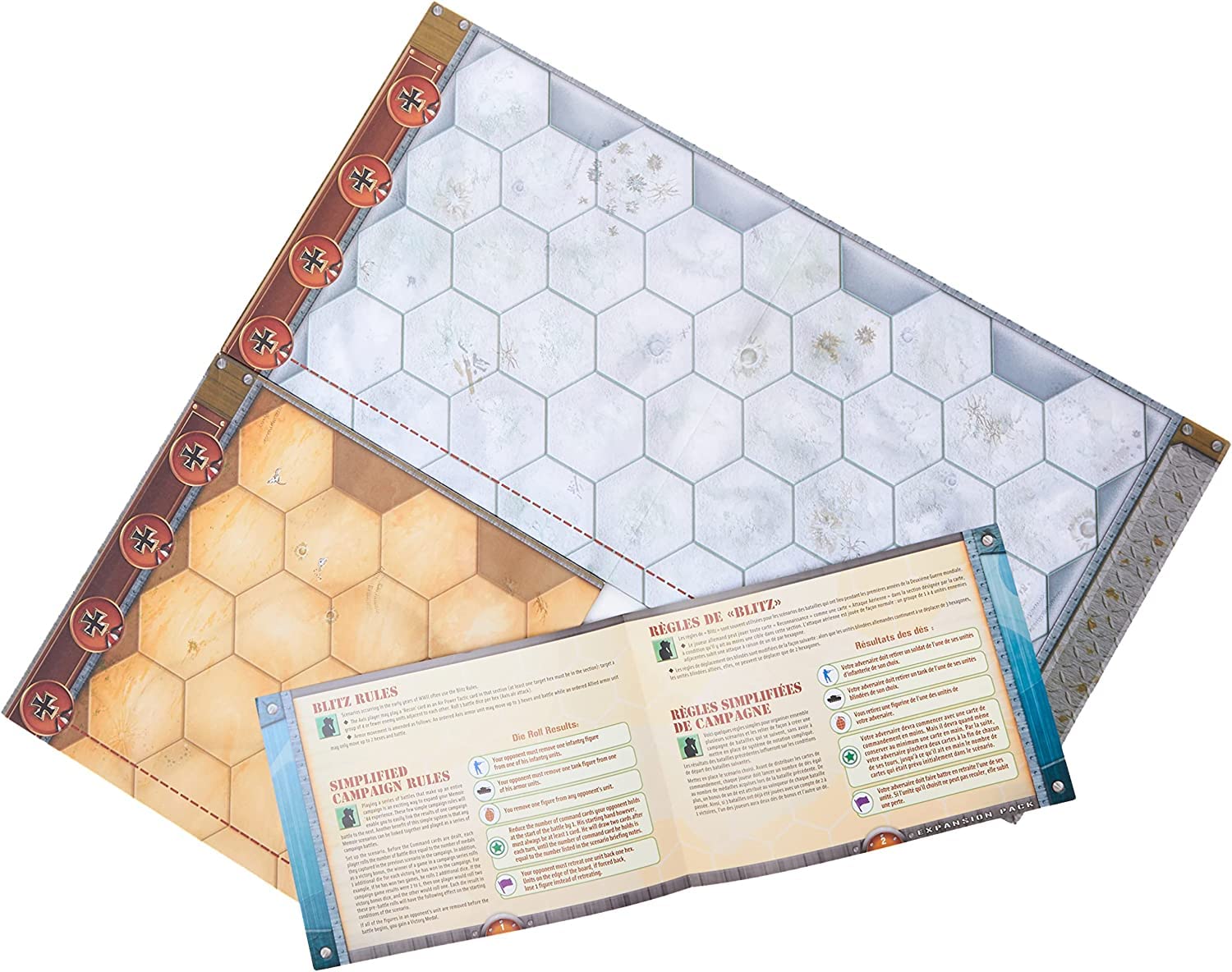 Days of Wonder Memoir '44: Winter Desert Board Expansion - Brettspiel