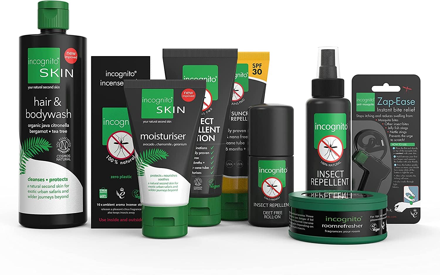 INCOGNITO All Natural DEET-Free Anti Mosquito Room Spray with Fresh Pine and Citrus Aroma 3