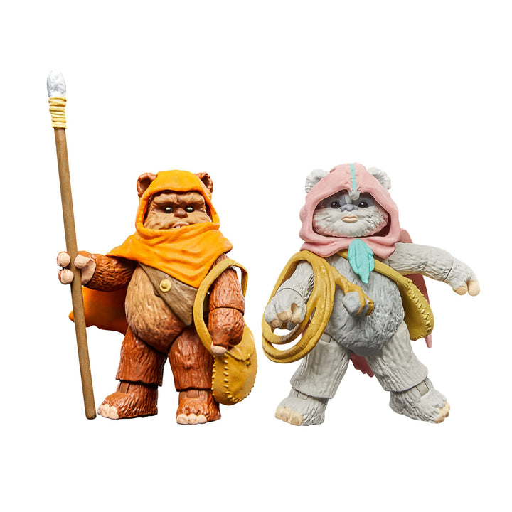 Star Wars The Vintage Collection Ewoks - Wicket W. Warrick & Kneesaa Action Figures 2-Pack (3.75” Scale)