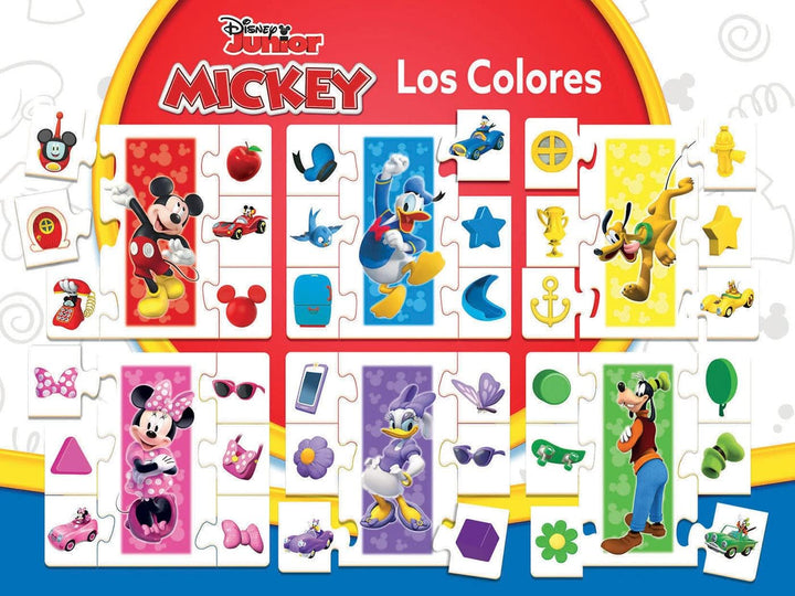 Educa - Colours with Mickey and Friends - Educa (Activity Set, Multilingual Edition)