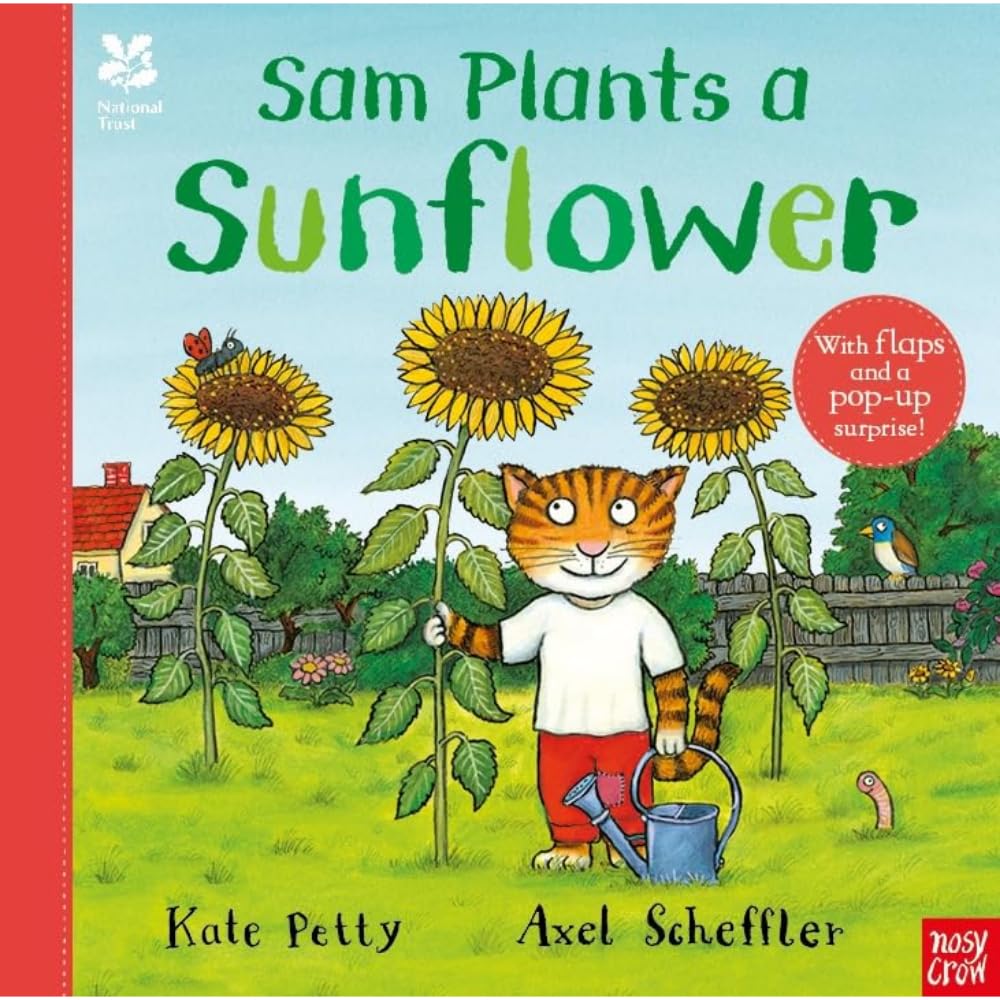 Nosy Crow National Trust: Sam Plants a Sunflower Picture Book | Ages 2-5 | Paperback 1