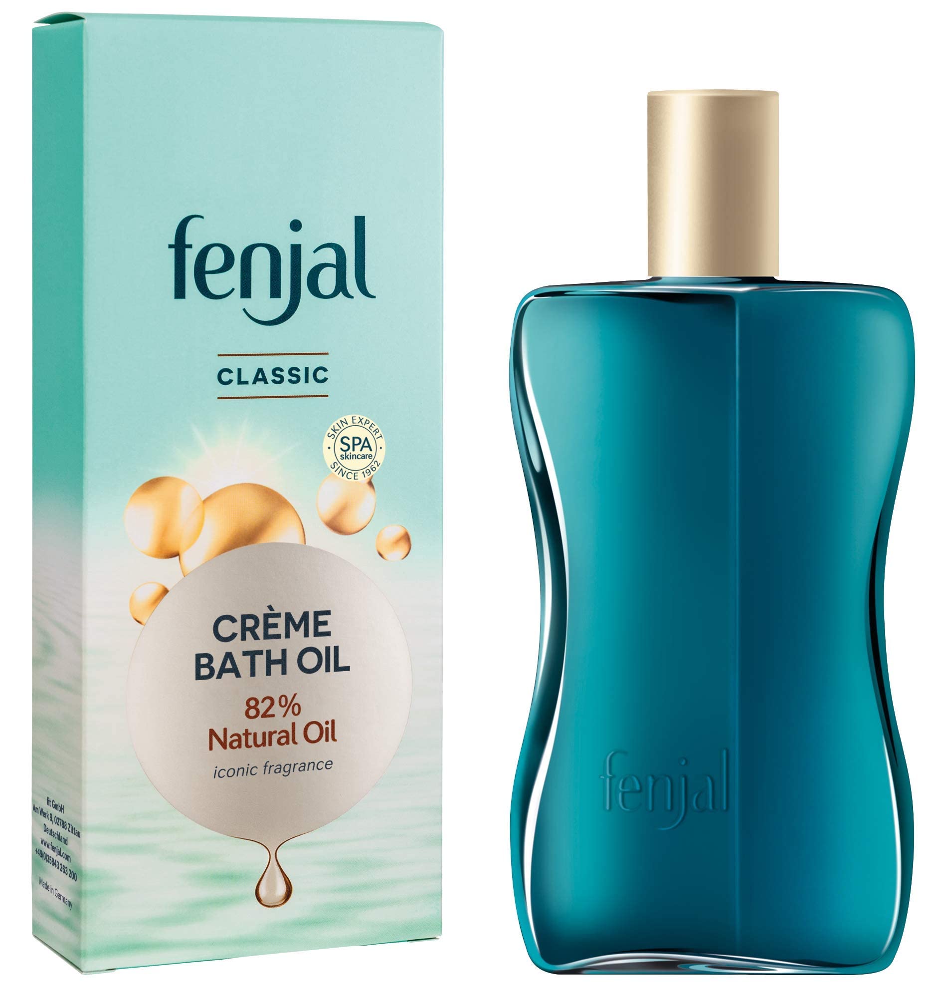 Fenjal Classic Luxury Creme Bath Oil - Cleanses and Nourishes Skin | 125 ml 1