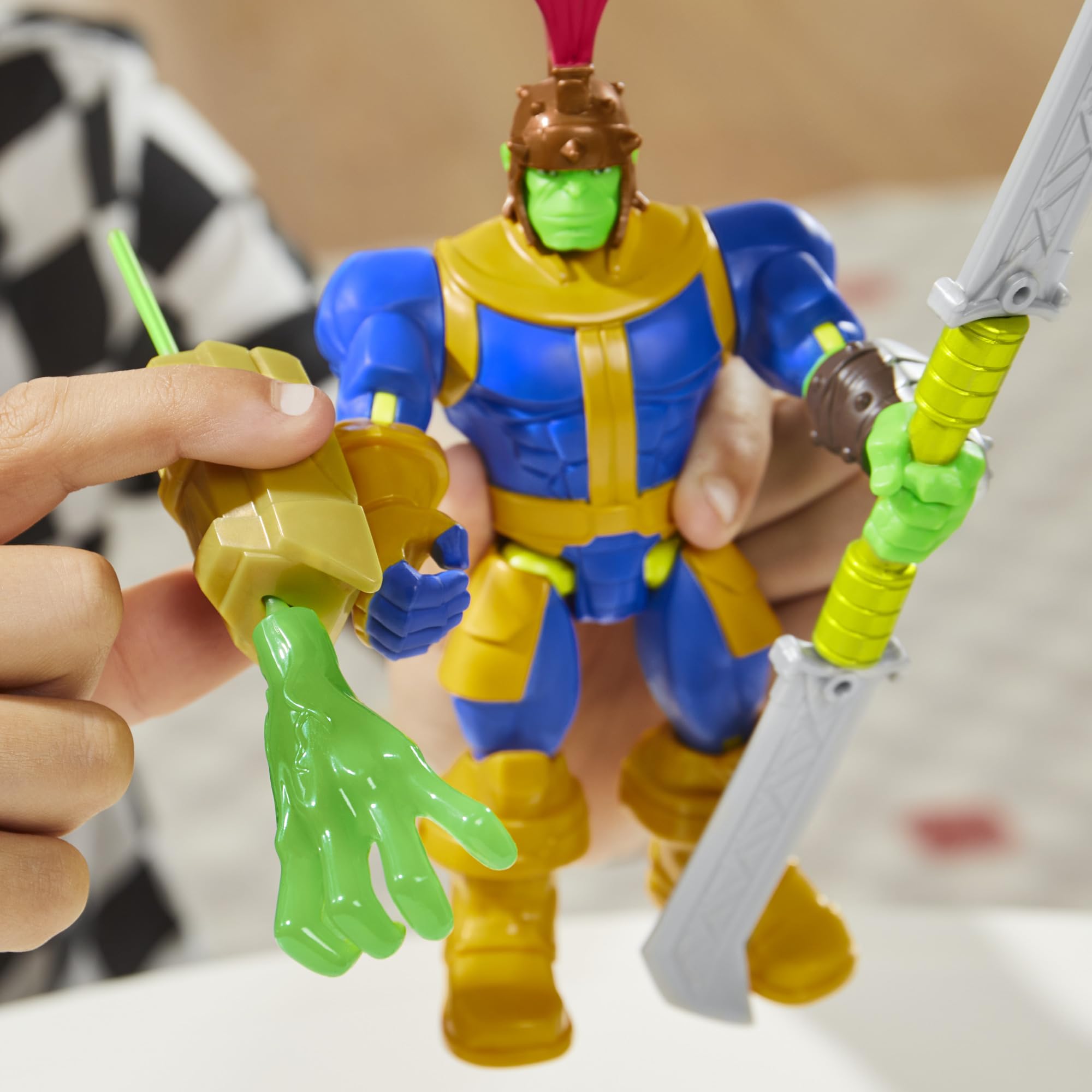 AVENGERS MixMashers Marvel Thanos Deluxe Action Figure - Mix & Match Custom Play, 4+ Years