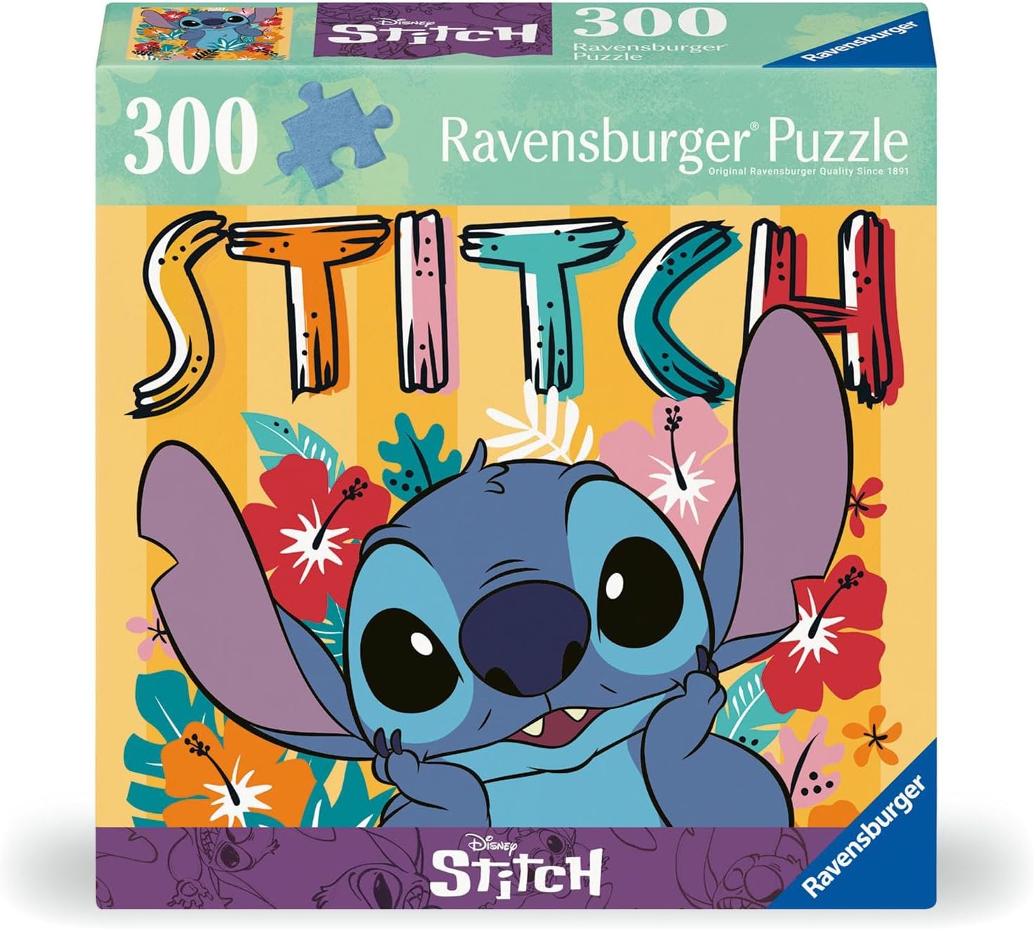 Ravensburger Disney Stitch 300-Piece Jigsaw Puzzle for Kids and Adults 1