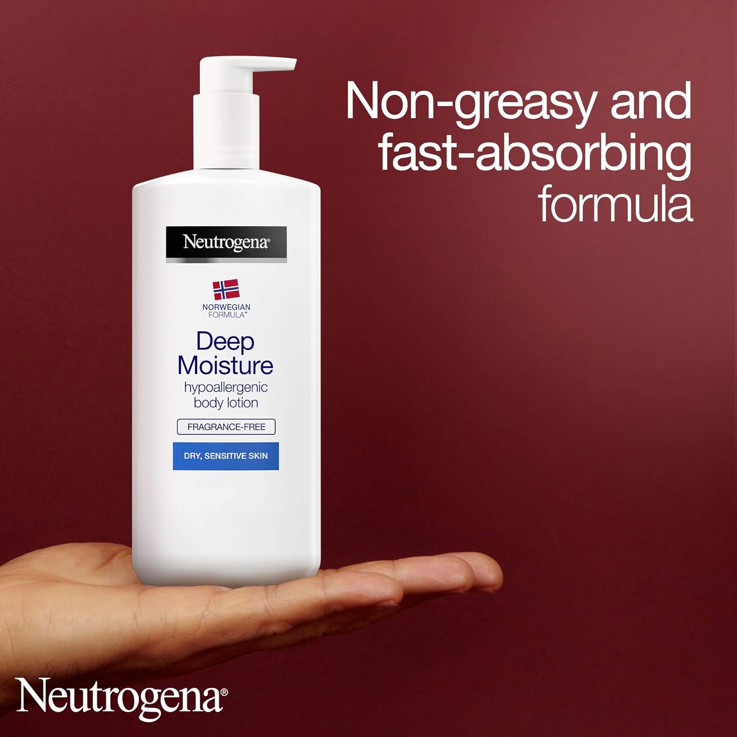 Neutrogena - Norwegian Formula Deep Moisture Body Lotion (400ml) 2