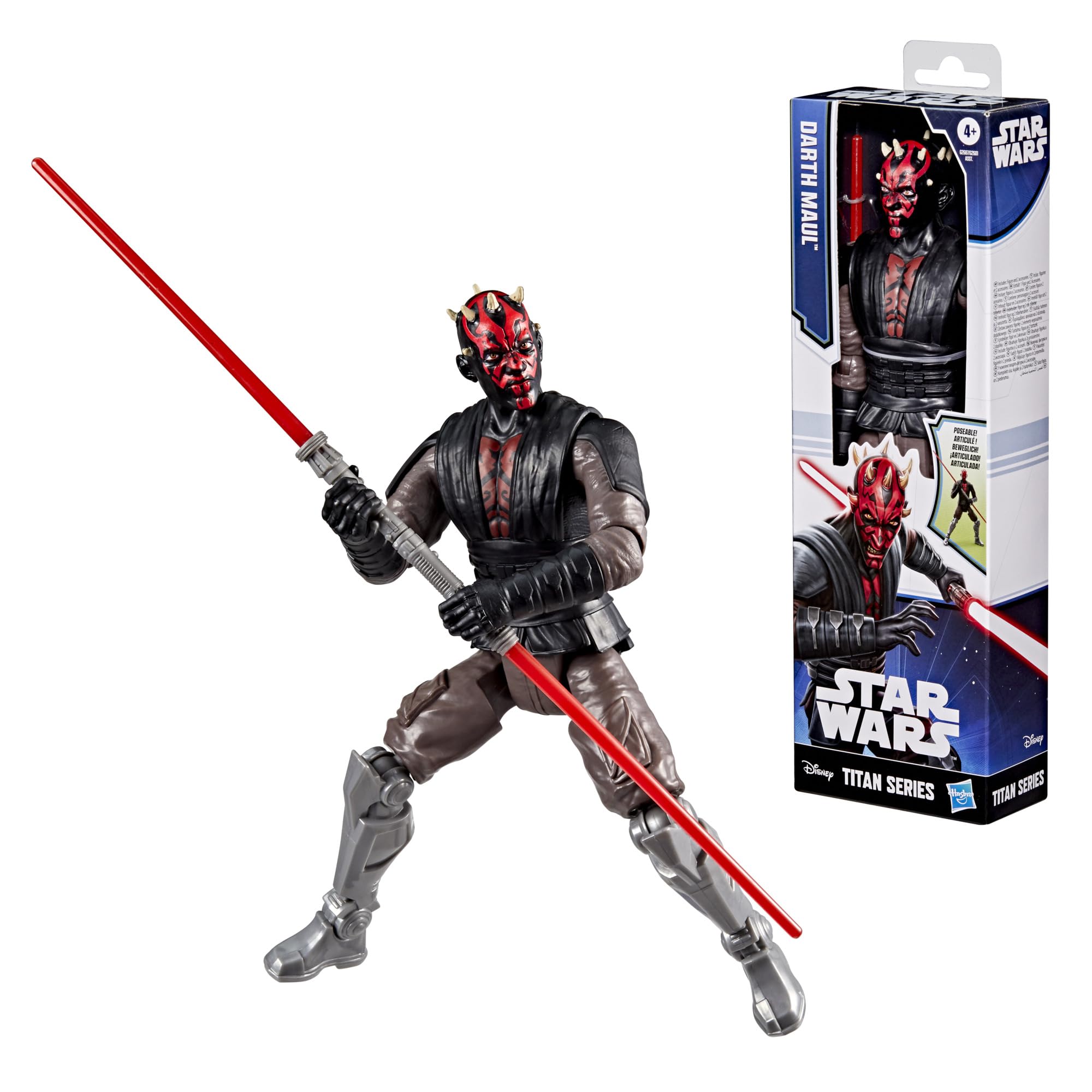 Star Wars Titan Series Darth Maul Action Figure - 12-Inch Scale, 9 Points of Articulation 2