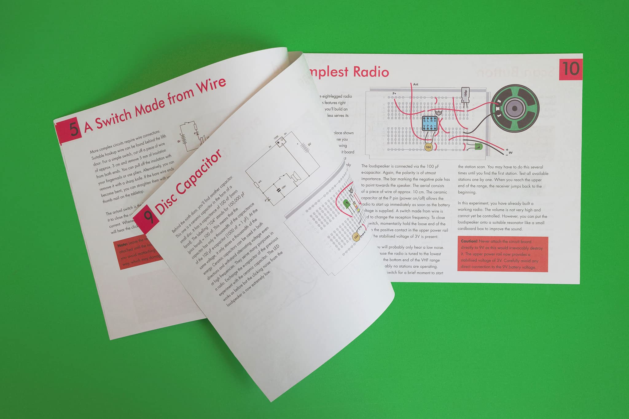 EIGHT Advent Calendar Kit - Build Your Own Retro Radio - 12 Years and Up 2