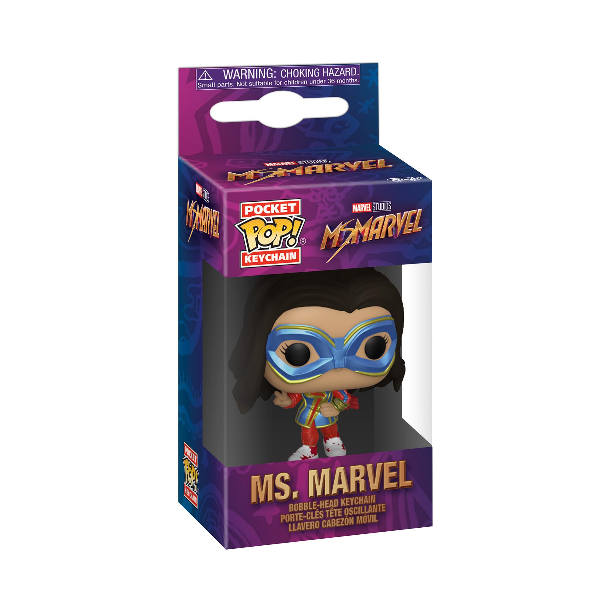 Funko Pop! Keychain - Ms. Marvel Vinyl Figure (59494) 10