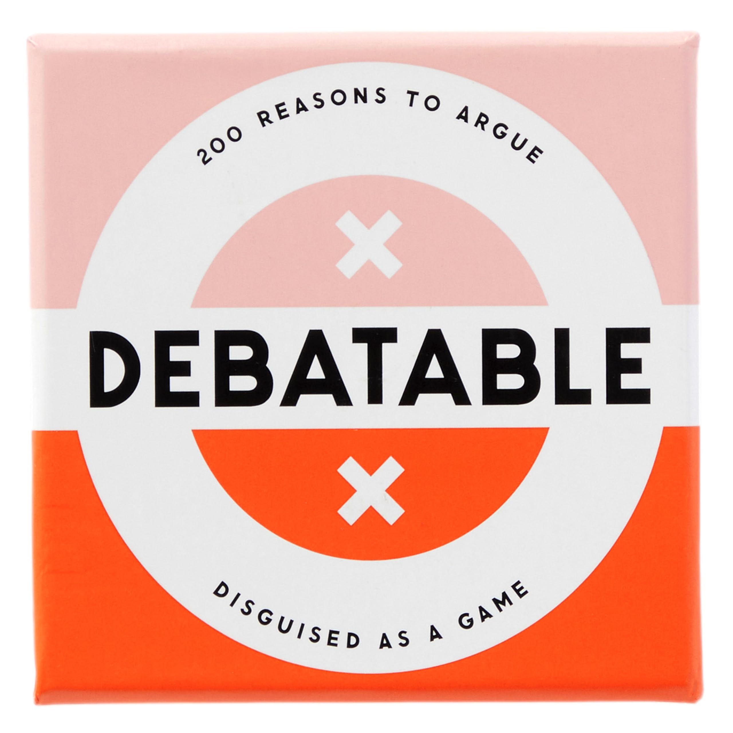 Debatable Social Game Set by Brass Monkey - 200 Argument Cards for Fun Discussions 2