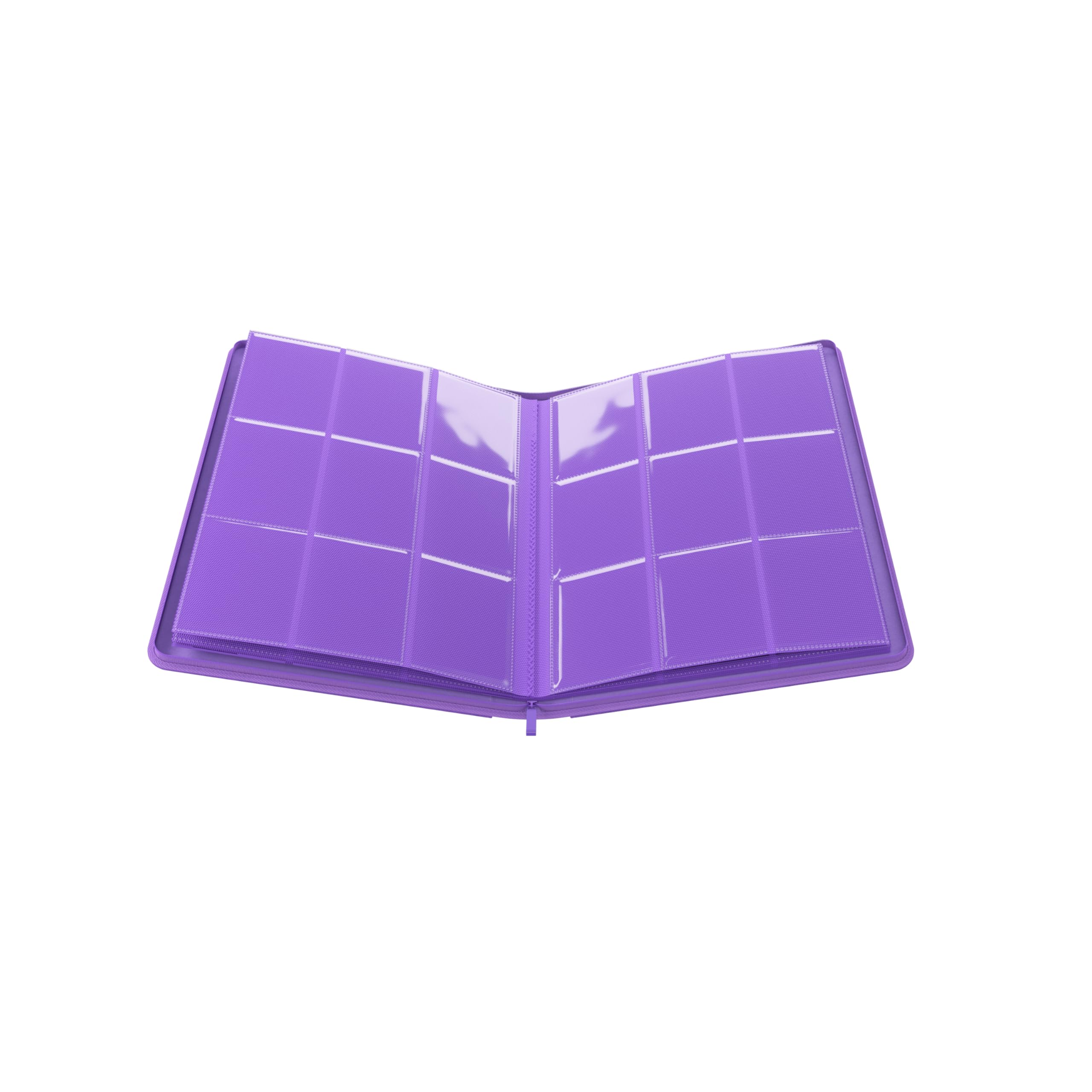 Gamegenic Zip-Up Album 18-Pocket - Purple Trading Card Game Accessory 2