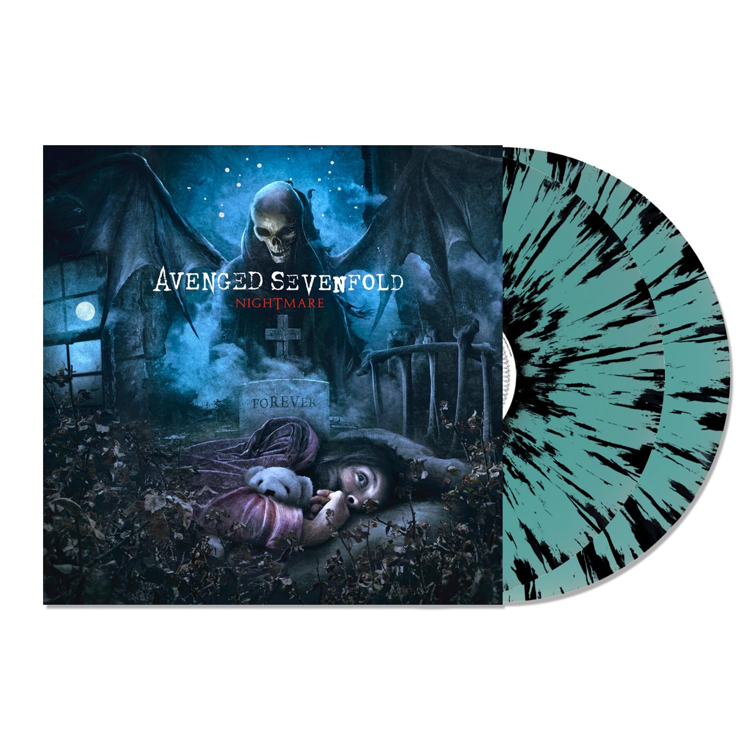 Avenged Sevenfold - Nightmare [2LP Electric Blue w/ Black Splatter Vinyl]