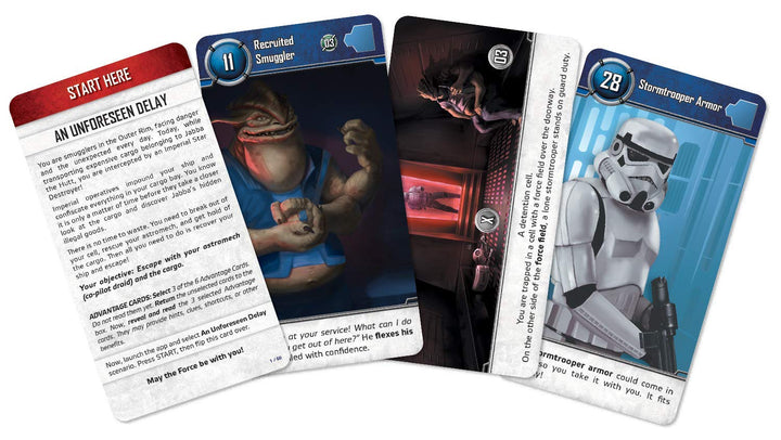 Asmodee | Unlock! Star Wars The Escape Game | Board Game | Ages 10+ | 1-6 Players | 60 Minute Playing Time