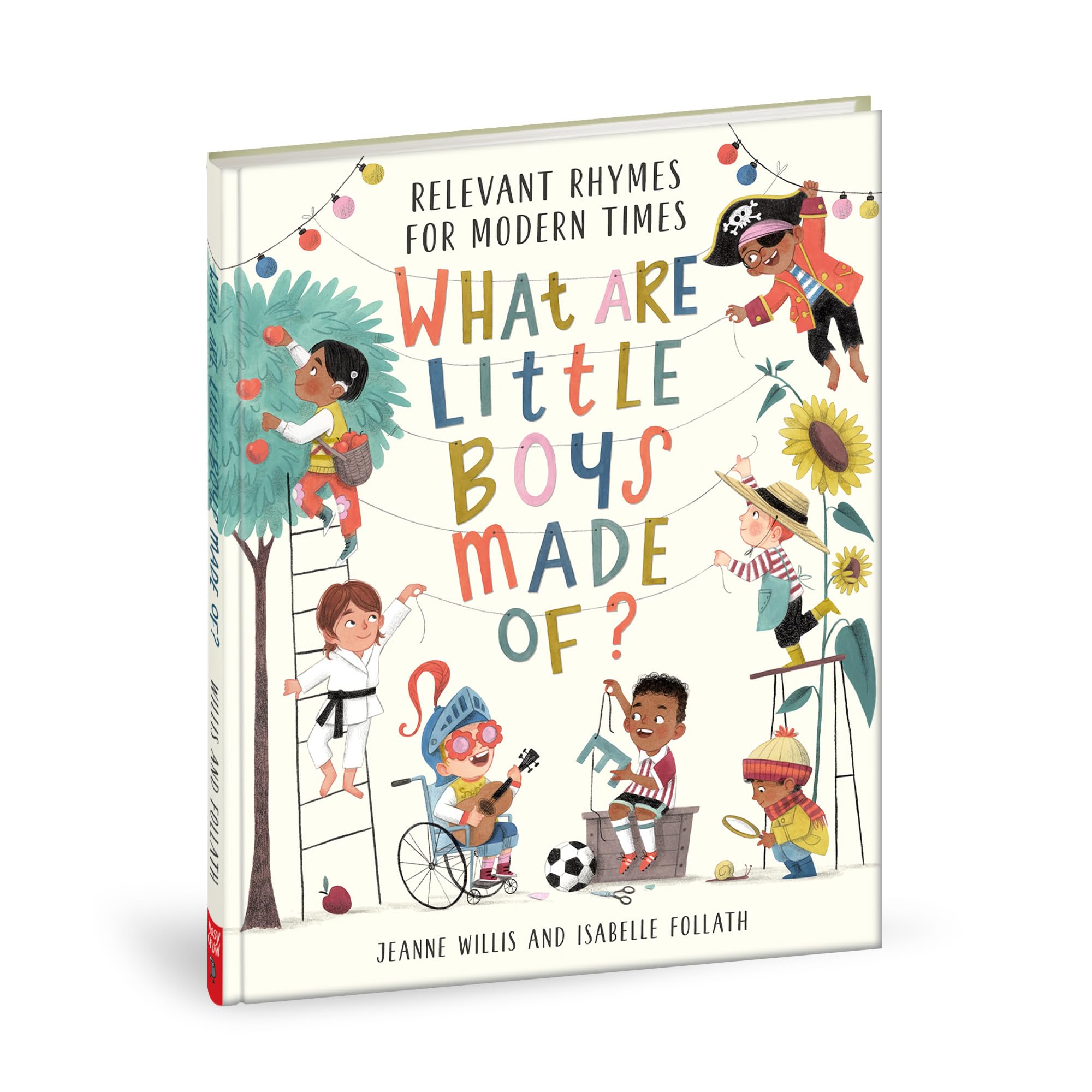 Nosy Crow What Are Little Boys Made Of? - Nursery Rhymes for Modern Times | Picture Book | Ages 3-5
