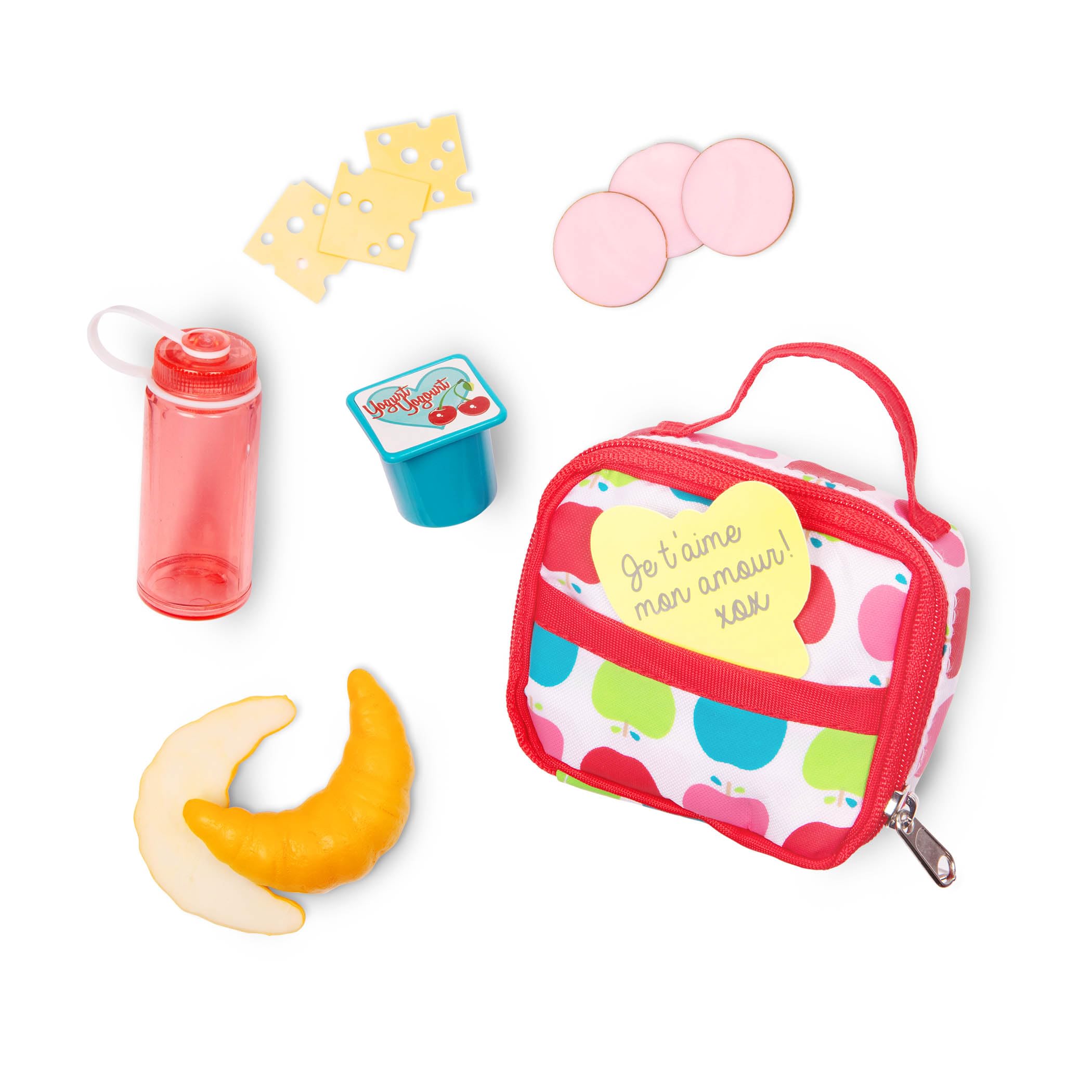 Our Generation School Lunch Bag Play Food Set - 7-Piece Accessory Set for 18-Inch Dolls
