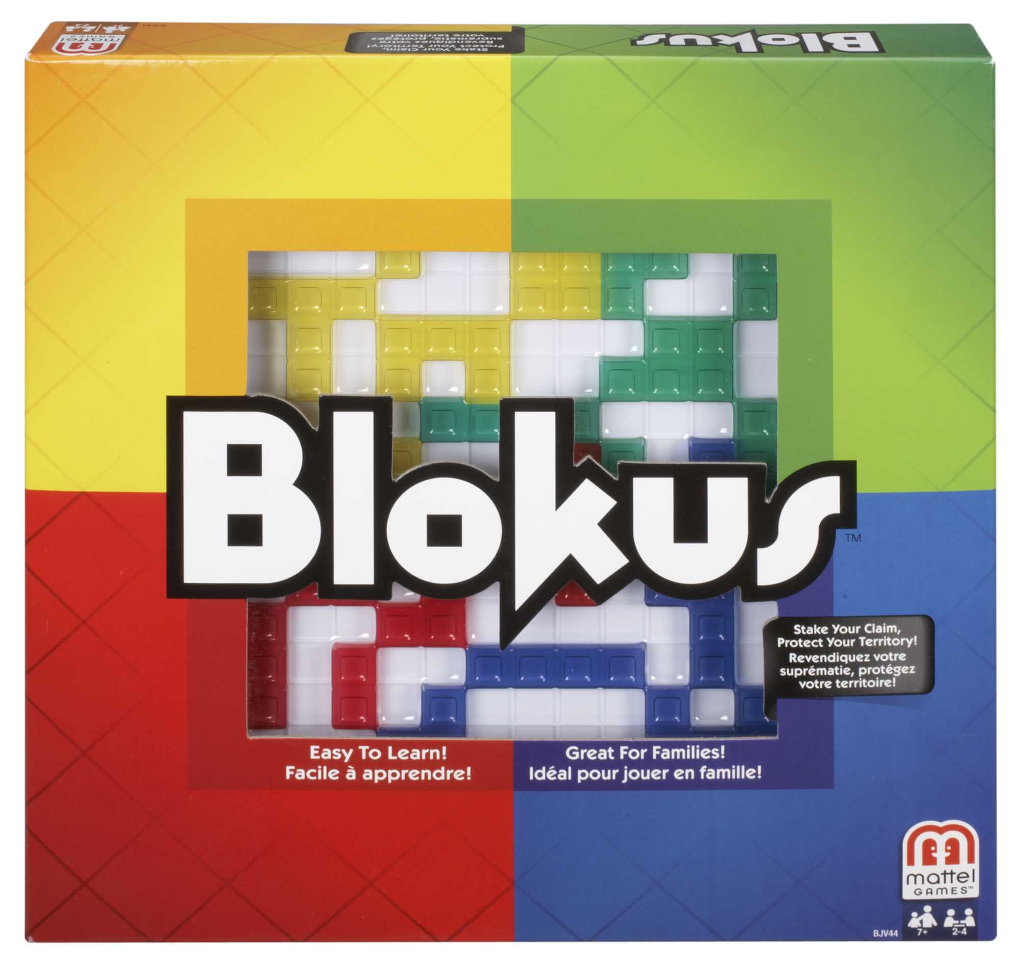 Mattel Games Blokus Strategy Board Game - 4 Players | 30 Min Playtime | Ages 7+