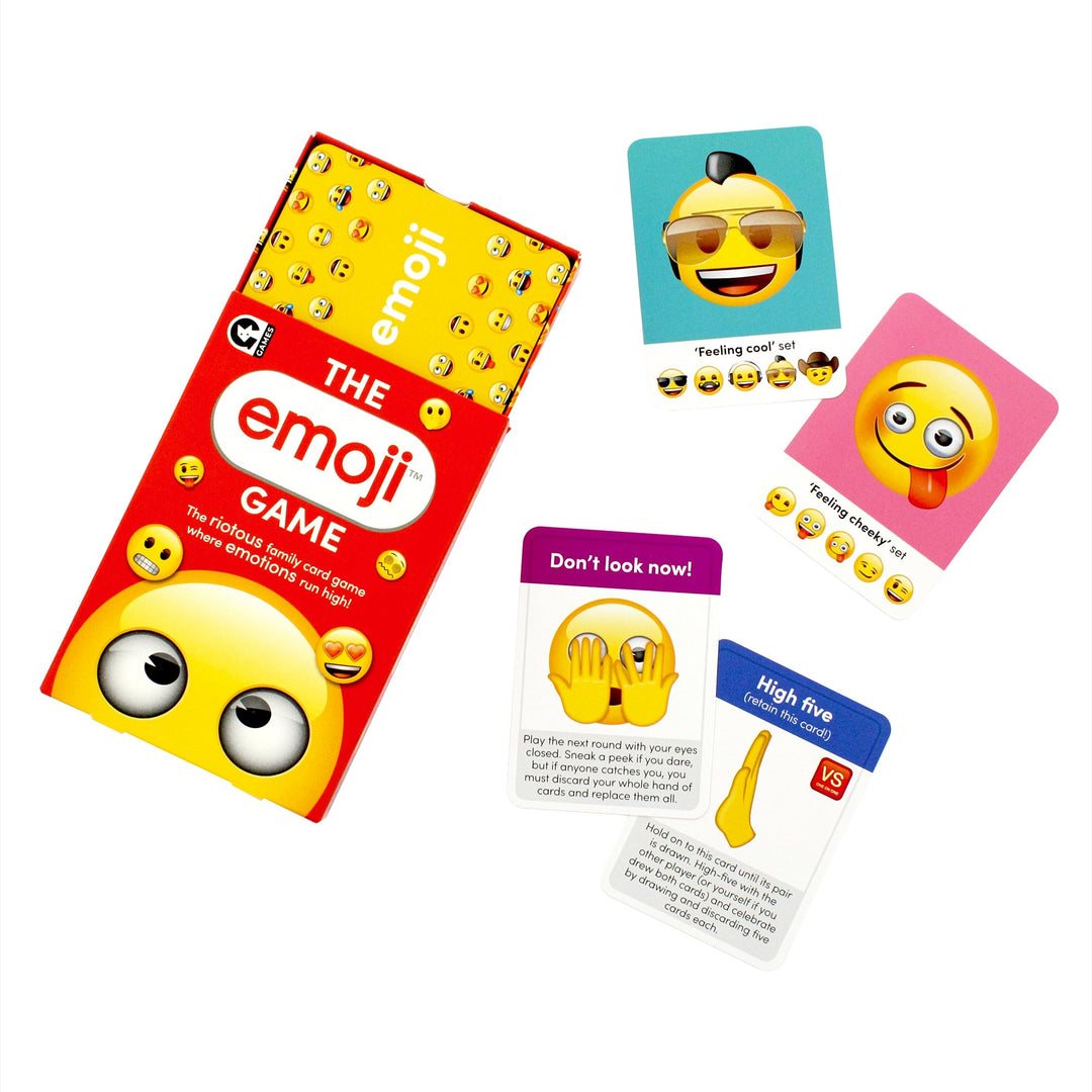 Offizielles Emoji-Kartenspiel von Ginger Fox für die Familie – Sammeln Sie alle Emoji-Karten in diesem urkomischen Partyspiel