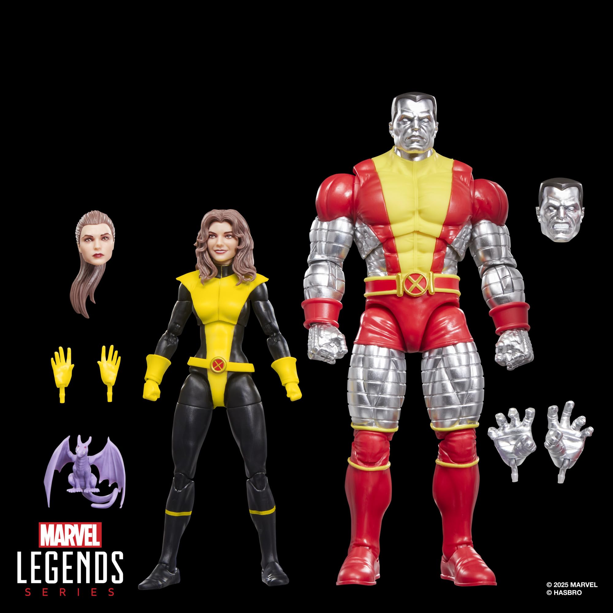 Marvel Legends Series X-Men Kitty Pryde & Marvel’s Colossus Two-Pack Action Figures | 15 cm Scale 3