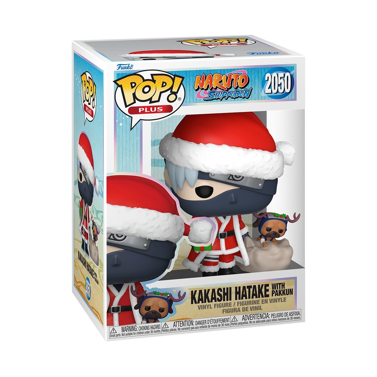 Funko Pop! Plus: Naruto Shippuden - Kakashi Hatake (Holidays) Vinyl Figure 9