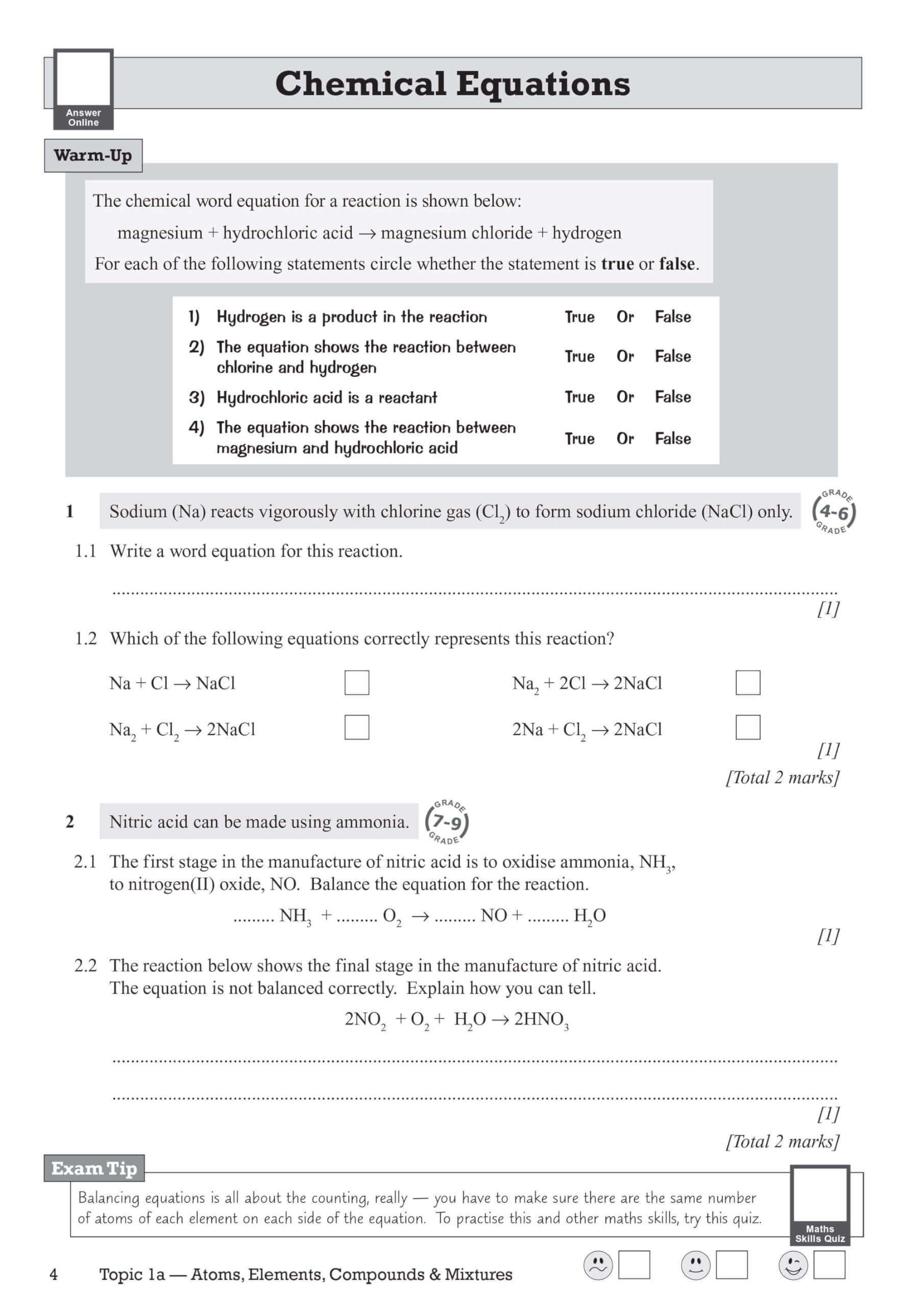 CGP New GCSE Chemistry AQA Exam Practice Workbook - Higher (9-1 Revision) | Paperback | ISBN 978-1782944935 5