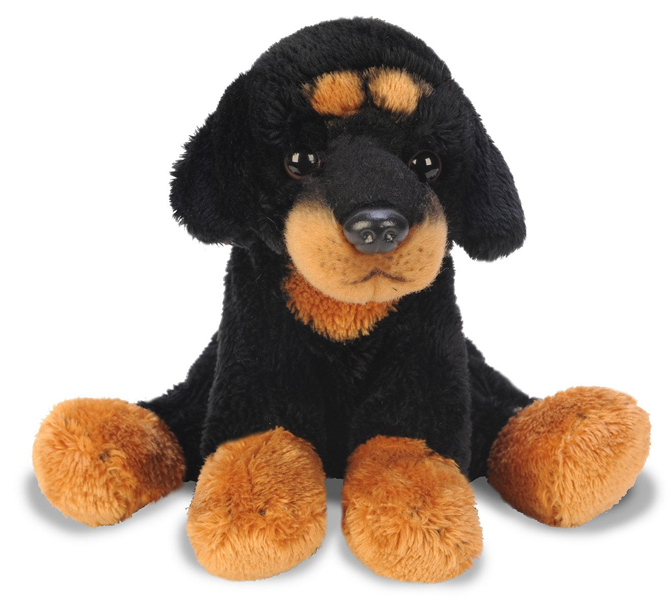 Yomiko Rottweiler Plush Toy - Small Realistic Dog with Airbrushed Details 1