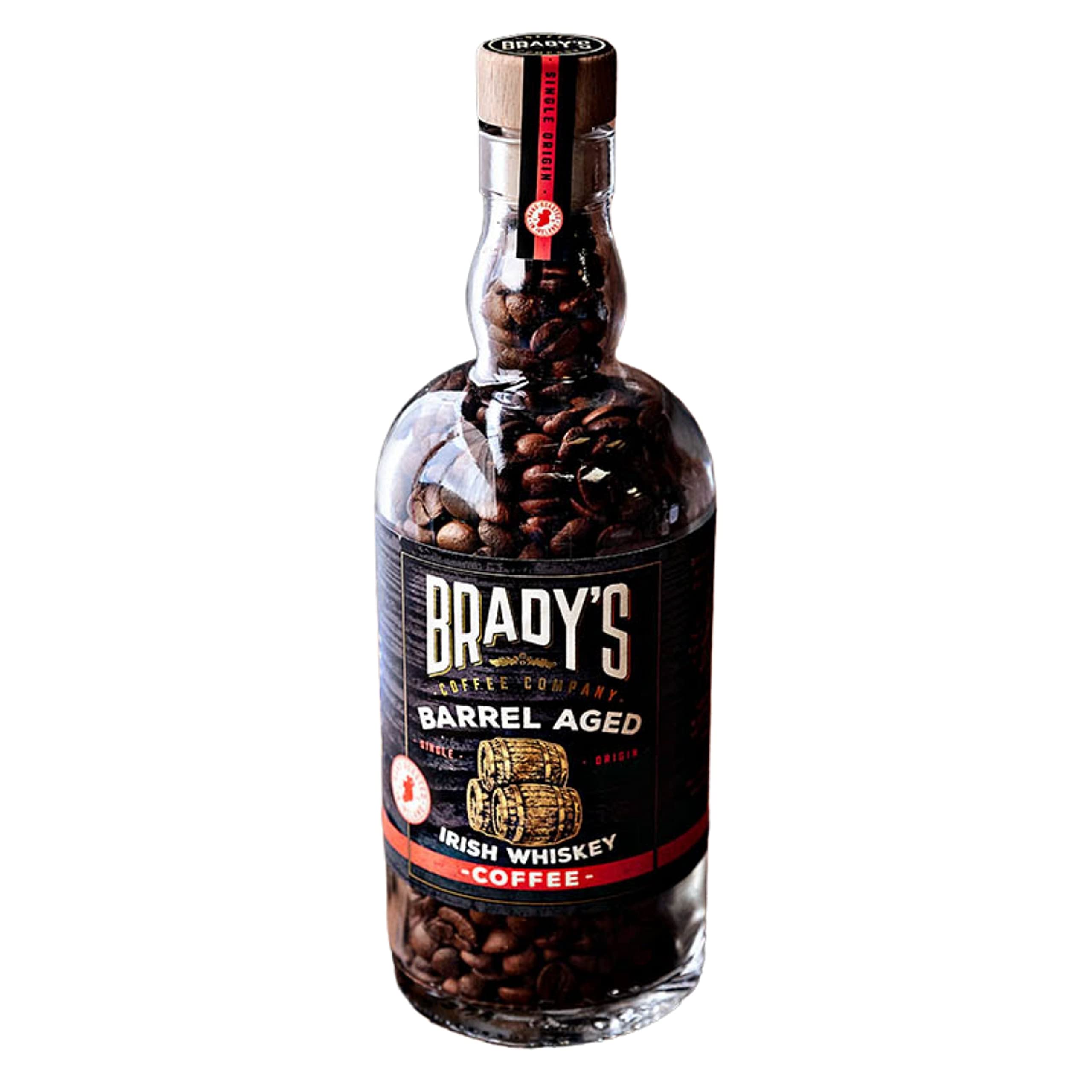 Brady's Irish Barrel Aged Whole Bean Coffee - 180g Medium Roast
