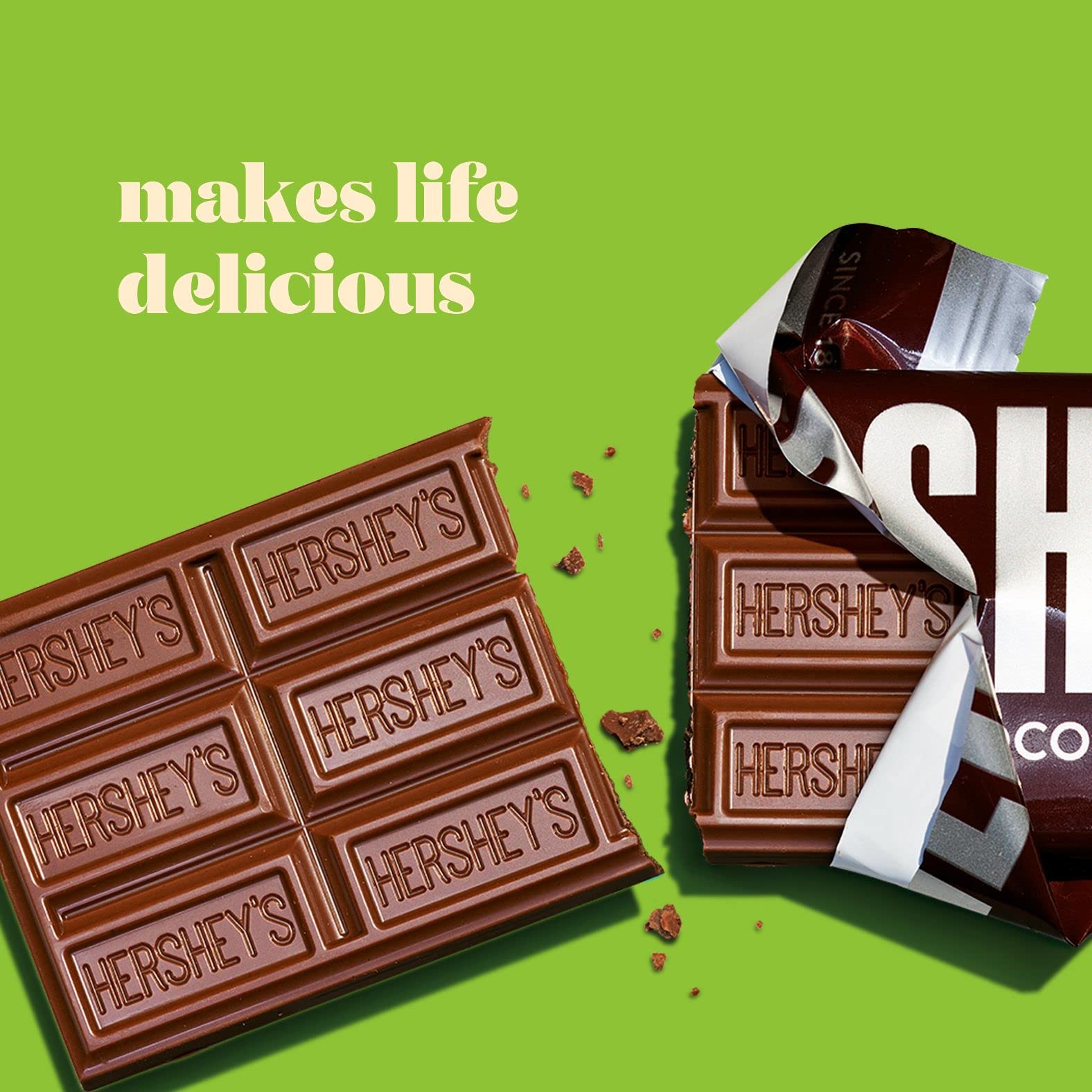 Hershey's Milk Chocolate Flavour Bar - Pack of 24 x 40g 3