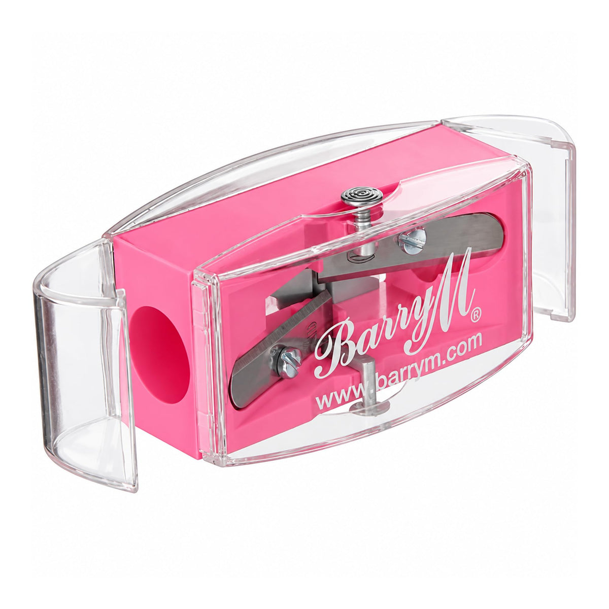 Barry M Duo Pencil Sharpener - Pink, Regular & Large Pencils
