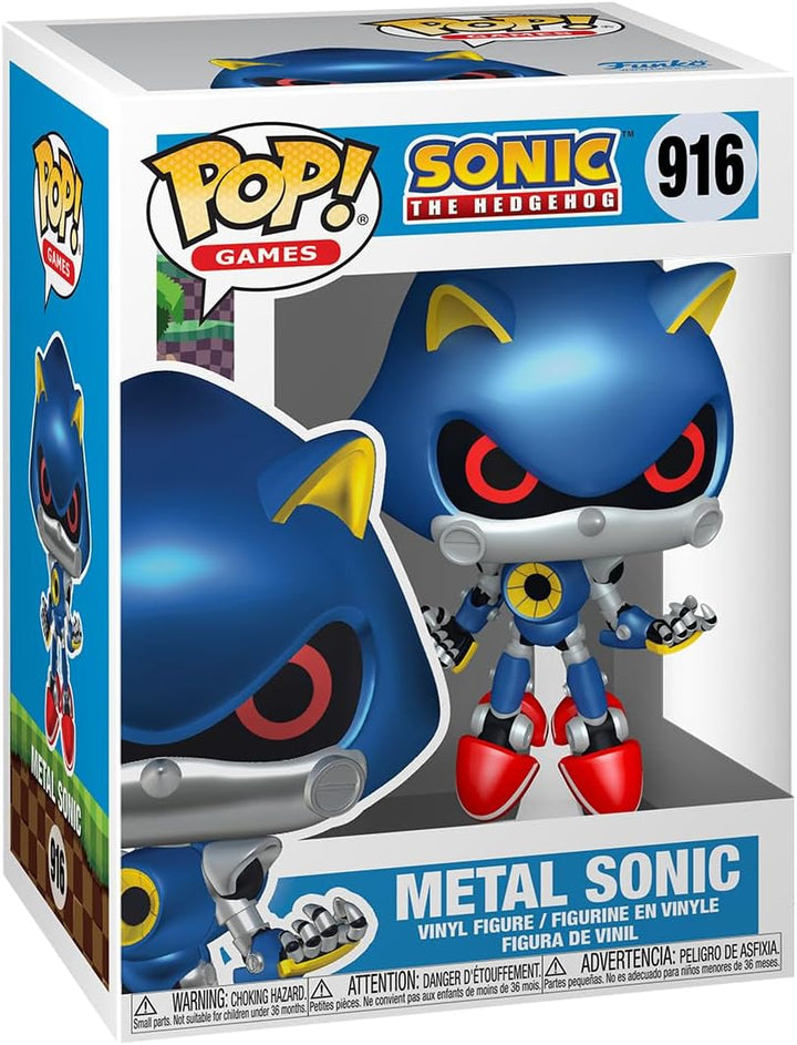 Funko Pop! Games: Sonic the Hedgehog - Metal Sonic the Hedgehog - Sonic the Hedg