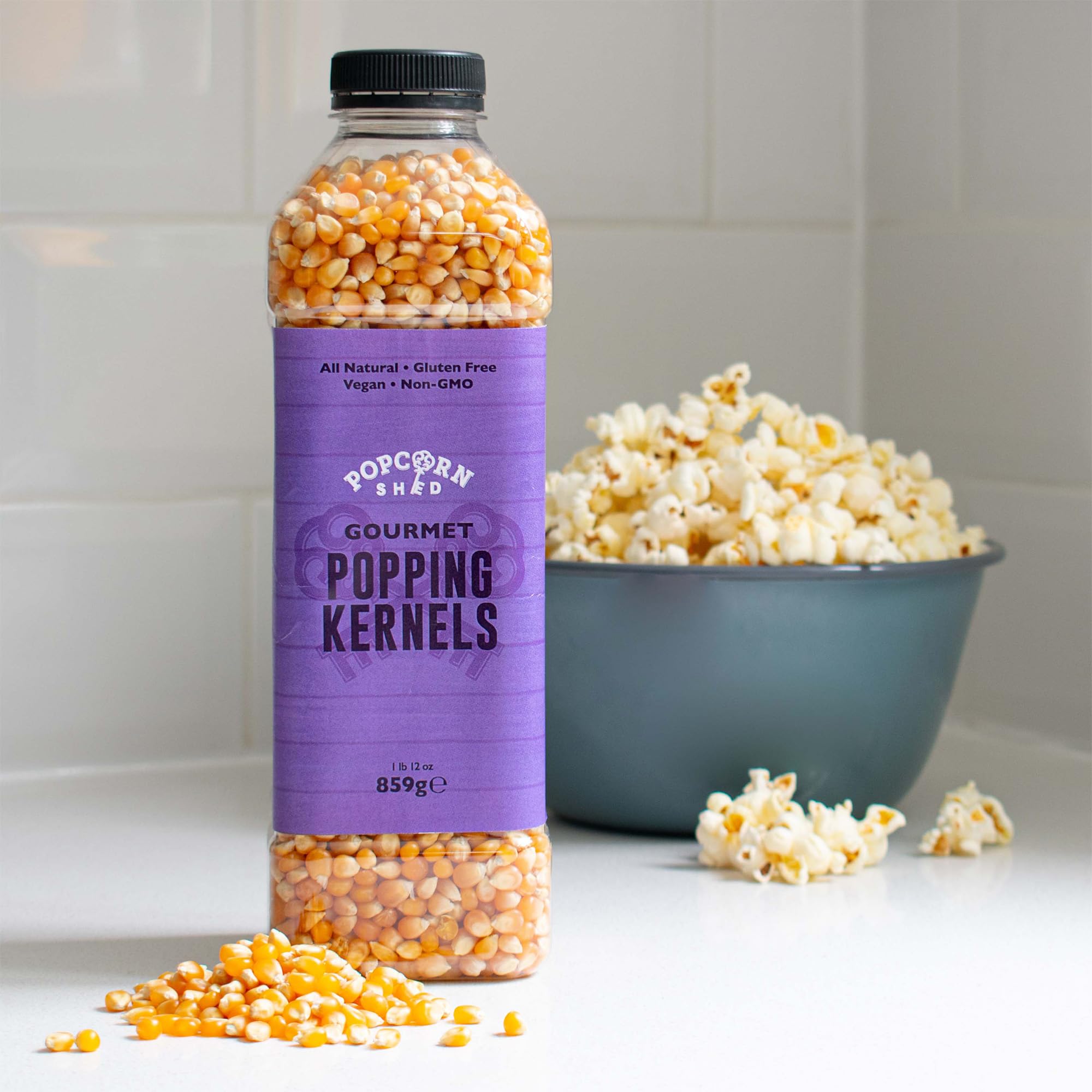 Popcorn Shed Gourmet Popcorn Kernels - 859g Bag | Made in Britain 7
