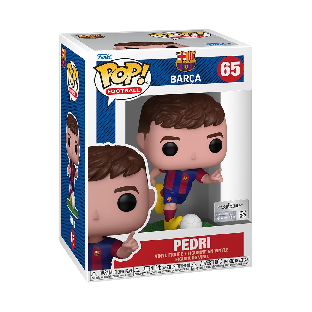 Funko Pop! Football: Pedri López - Barcelona FC Vinyl Figure (72237) 9